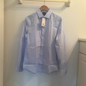 Men’s H&M Light Blue Slim Fit Button-Down Shirt NWT